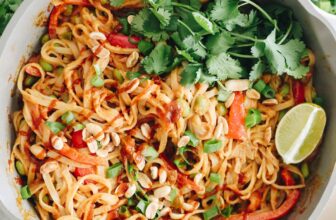 Spicy Peanut Noodles – The Healthy Maven