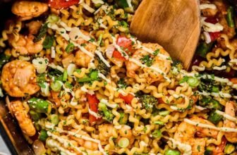 Air Fryer Shrimp and Veggies