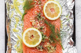 Salmon Marinade (with lemon and dill)