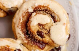 Peanut Butter Chocolate Chip Protein Cinnamon Rolls