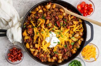 Potato Chili Skillet (Easy One-Pan Dinner!)