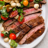 Seared Balsamic Steak Caprese – Fit Foodie Finds
