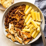 Creamy Chicken Mushroom Pasta Recipe