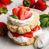 High-Protein Strawberry Shortcake – Fit Foodie Finds