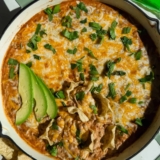 Ground Beef Cottage Cheese Queso