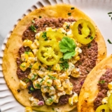 Street Corn Smash Tacos – Fit Foodie Finds