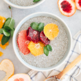 Chia Pudding with Winter Citrus